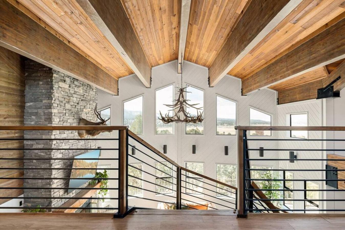 Steel Pine Lodge A Rustic Mountain Retreat Views Baldwin Lake Bagian luar foto
